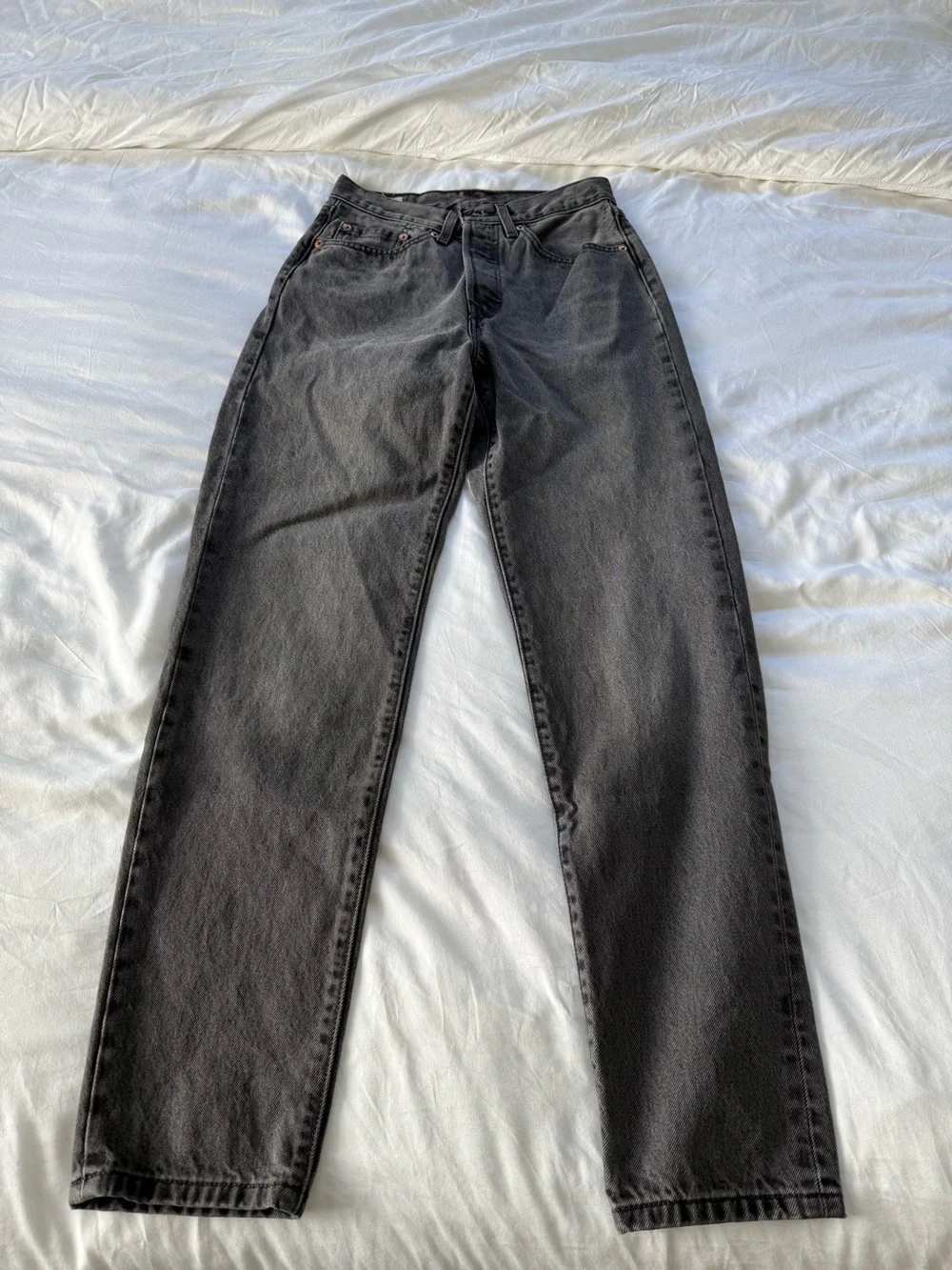 Levi's Women's Straight Leg Jeans - Washed Charcoal